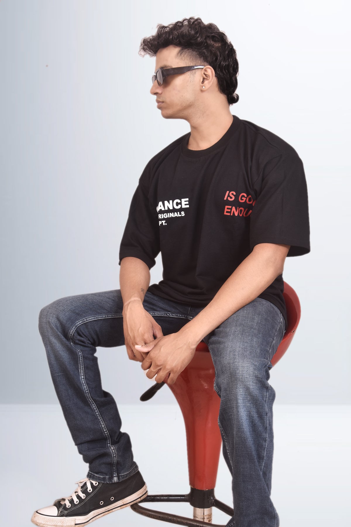 1% Chance | Unisex Oversized T-Shirt