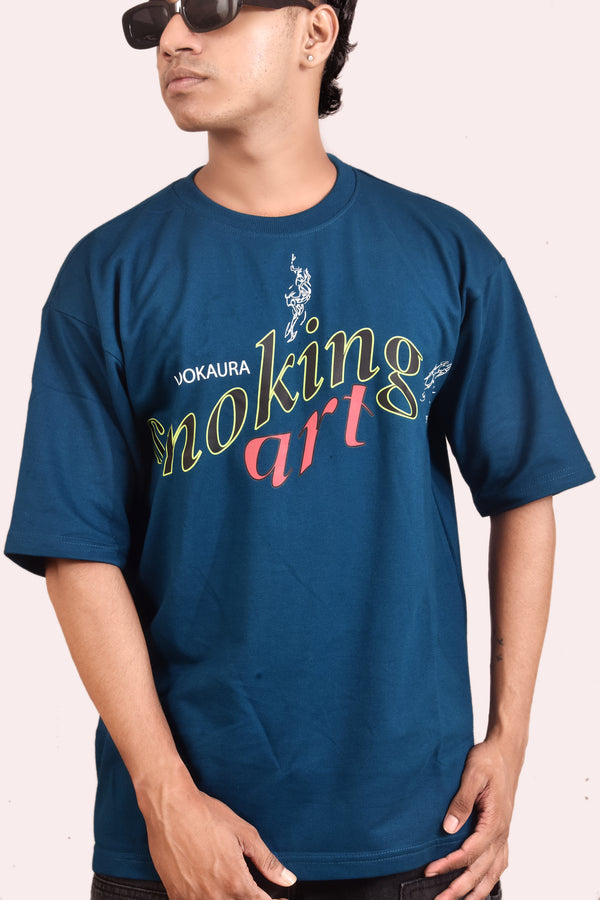Smoking Art | Unisex Oversized T-Shirt