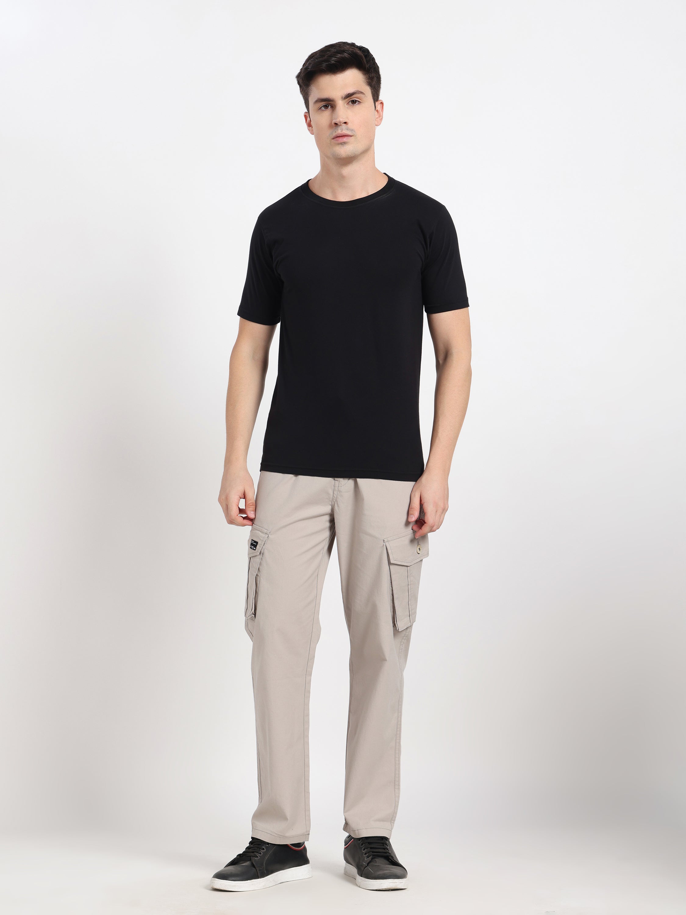 Cream beige Cargo Pant