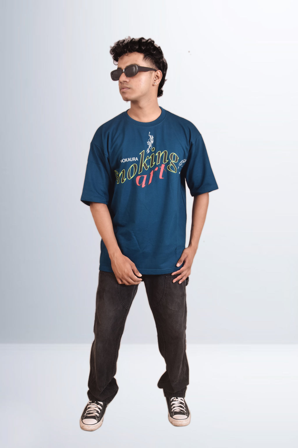 Smoking Art | Unisex Oversized T-Shirt