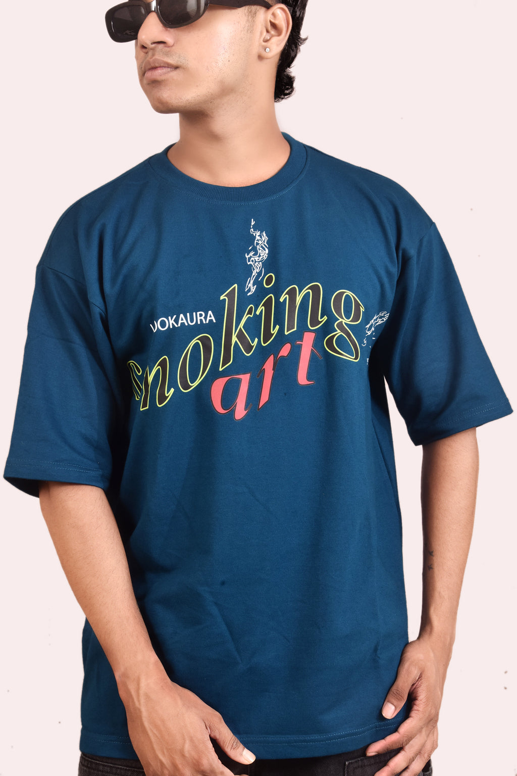 Smoking Art | Unisex Oversized T-Shirt