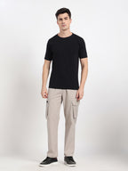 Cream beige Cargo Pant