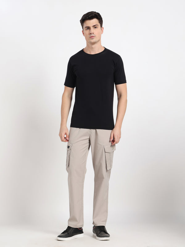 Cream beige Cargo Pant