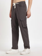 Pale Grey Cargo Pant