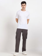 Pale Grey Cargo Pant